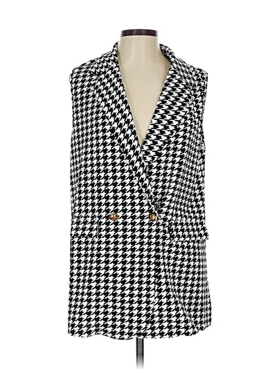 Pre-owned Shein Blazer Jacket In Black