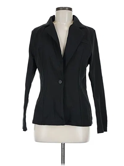 Pre-owned Shein Blazer Jacket In Black
