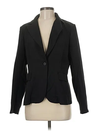 Pre-owned Shein Blazer Jacket In Black