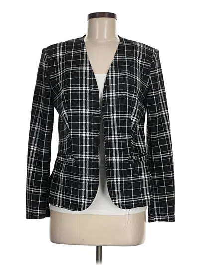 Pre-owned Shein Blazer Jacket In Black