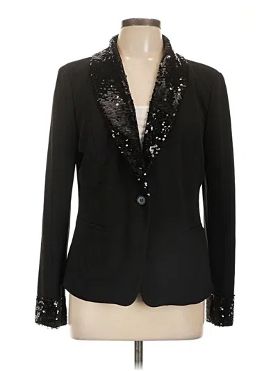 Pre-owned Shein Blazer Jacket In Black