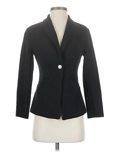 Pre-owned Shein Blazer Jacket In Black