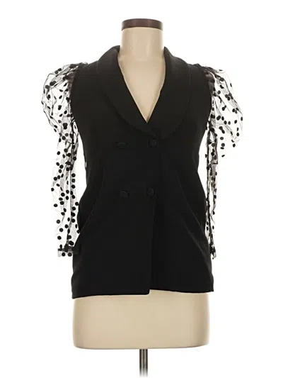 Pre-owned Shein Blazer Jacket In Black