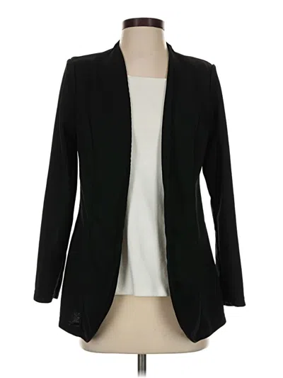 Pre-owned Shein Blazer Jacket In Black