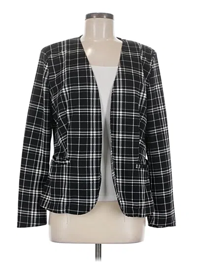 Pre-owned Shein Blazer Jacket In Black