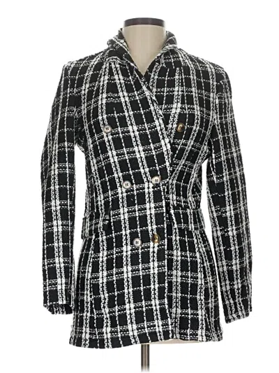 Pre-owned Shein Blazer Jacket In Black