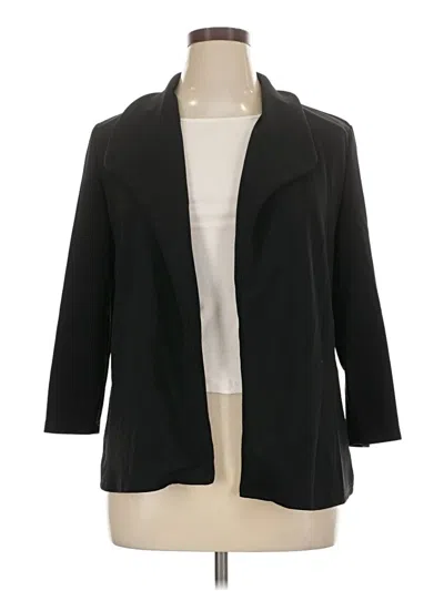 Pre-owned Shein Blazer Jacket In Black