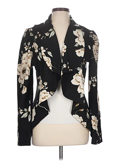 Pre-owned Shein Blazer Jacket In Black