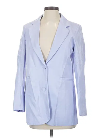 Pre-owned Shein Blazer Jacket In Blue