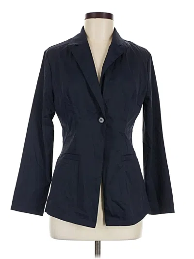 Pre-owned Shein Blazer Jacket In Blue
