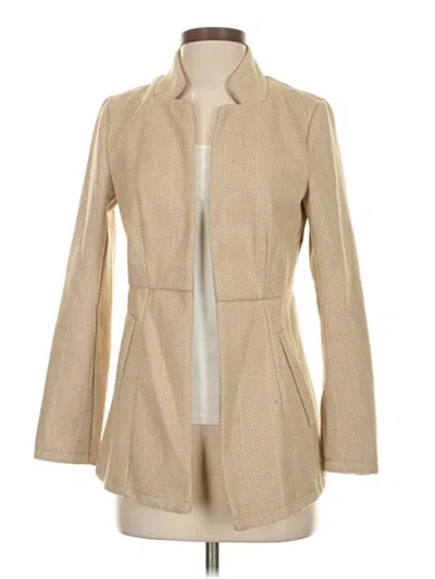 Pre-owned Shein Blazer Jacket In Brown