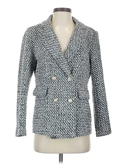 Pre-owned Shein Blazer Jacket In Gray