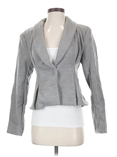 Pre-owned Shein Blazer Jacket In Gray