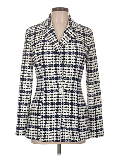 Pre-owned Shein Blazer Jacket In Ivory
