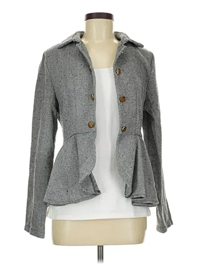 Pre-owned Shein Blazer Jacket In Ivory