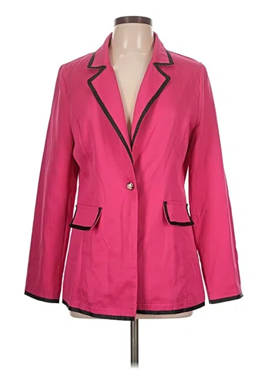 Pre-owned Shein Blazer Jacket In Pink
