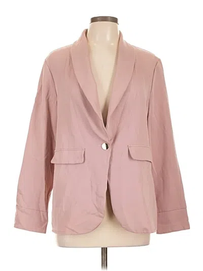 Pre-owned Shein Blazer Jacket In Pink