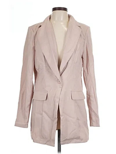 Pre-owned Shein Blazer Jacket In Pink
