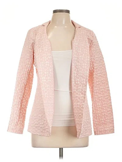 Pre-owned Shein Blazer Jacket In Pink