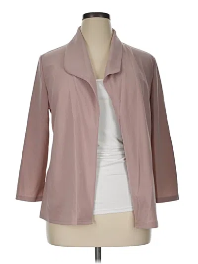 Pre-owned Shein Blazer Jacket In Pink