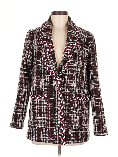 Pre-owned Shein Blazer Jacket In Red