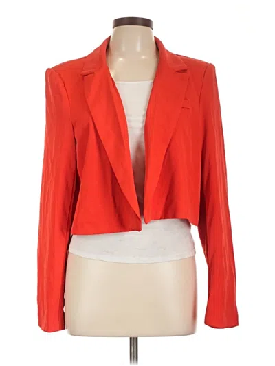 Pre-owned Shein Blazer Jacket In Red