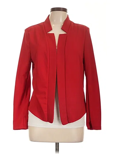 Pre-owned Shein Blazer Jacket In Red