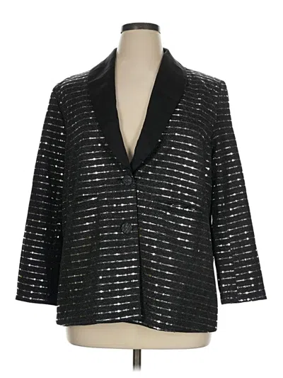 Pre-owned Shein Blazer Jacket In Silver