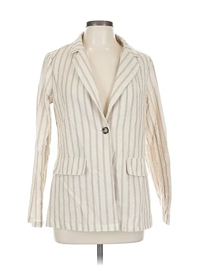 Pre-owned Shein Blazer Jacket In White