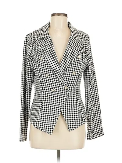 Pre-owned Shein Blazer Jacket In White