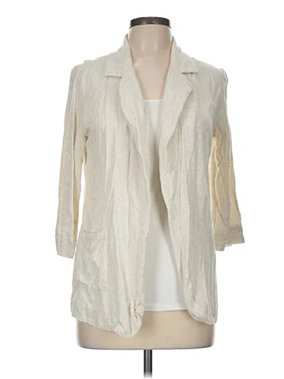 Pre-owned Shein Blazer Jacket In White