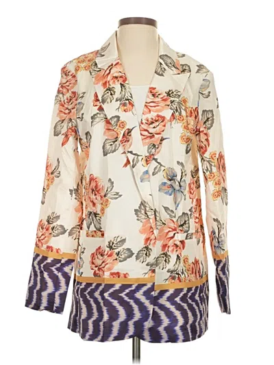 Pre-owned Shein Blazer Jacket In White