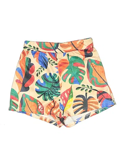 Pre-owned Shein Board Shorts In Brown