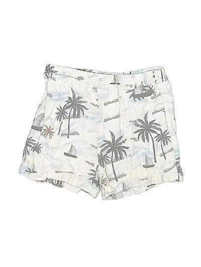 Pre-owned Shein Kids' Board Shorts In Ivory