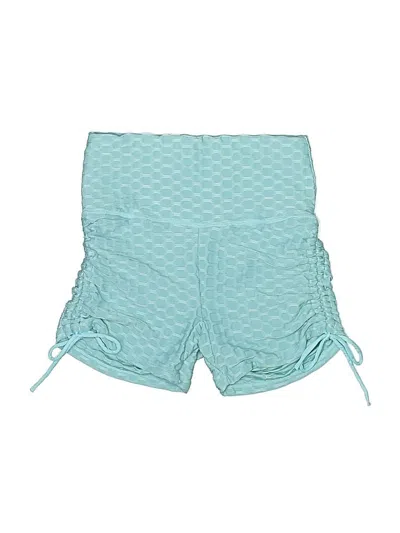 Pre-owned Shein Board Shorts In Teal