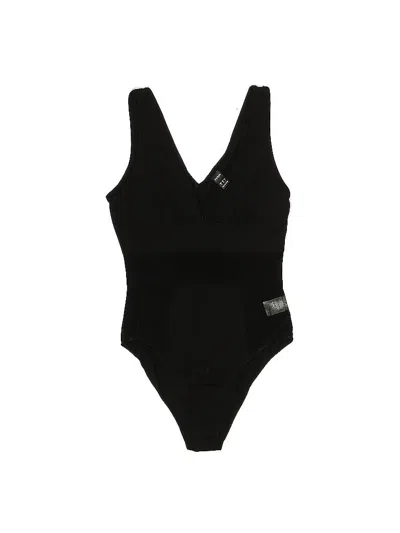 Pre-owned Shein Bodysuit In Black