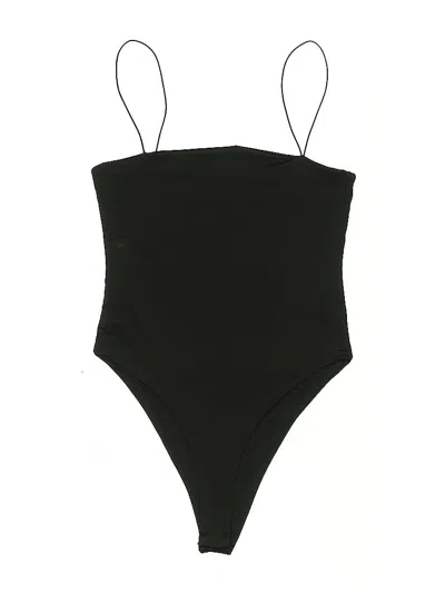 Pre-owned Shein Bodysuit In Black