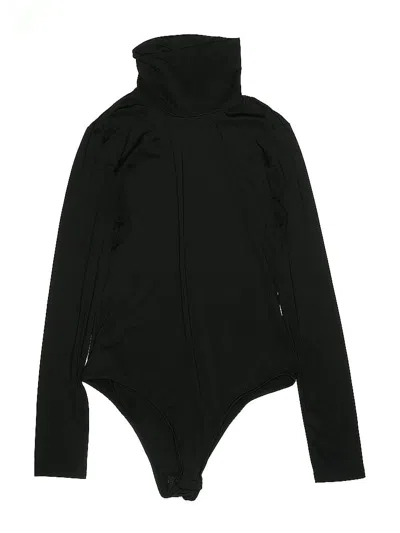 Pre-owned Shein Bodysuit In Black