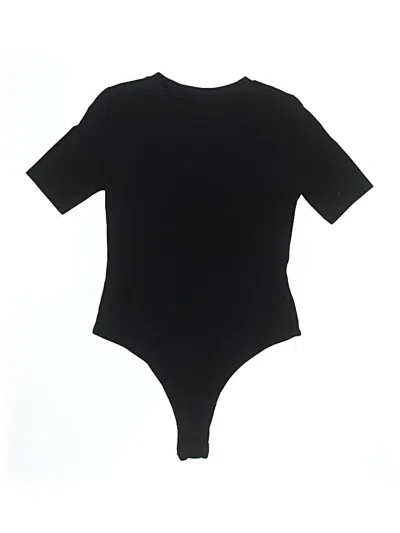 Pre-owned Shein Bodysuit In Black
