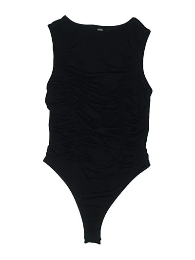 Pre-owned Shein Bodysuit In Black