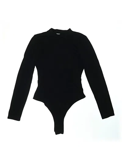 Pre-owned Shein Bodysuit In Black