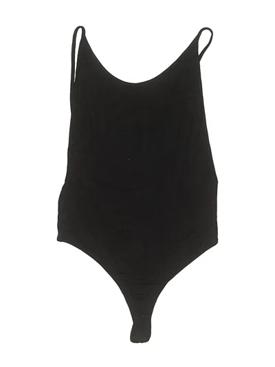 Pre-owned Shein Bodysuit In Black