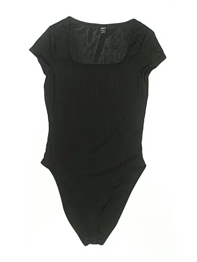 Pre-owned Shein Bodysuit In Black