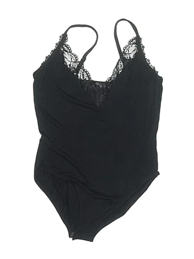 Pre-owned Shein Bodysuit In Black