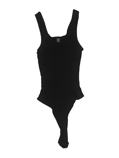 Pre-owned Shein Bodysuit In Black