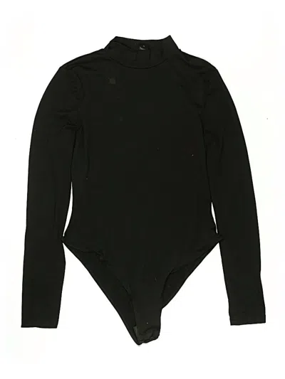 Pre-owned Shein Bodysuit In Black