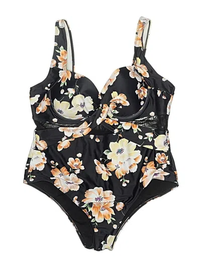 Pre-owned Shein Bodysuit In Black