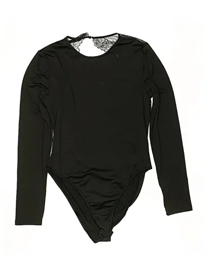 Pre-owned Shein Bodysuit In Black