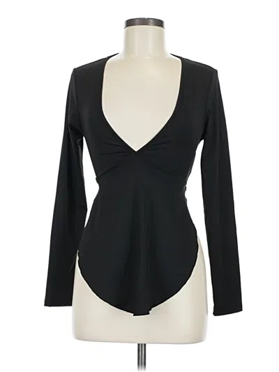Pre-owned Shein Bodysuit In Black