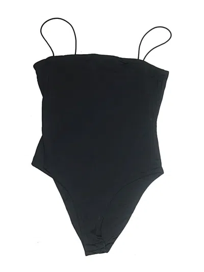 Pre-owned Shein Bodysuit In Black